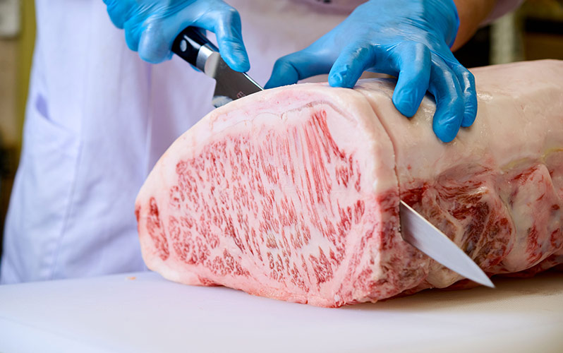 肉カット